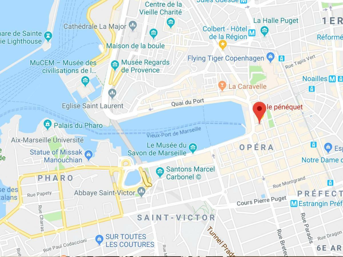 Le Penequet : L'Appartement Du Vieux Port ☺ Marseille Exteriör bild